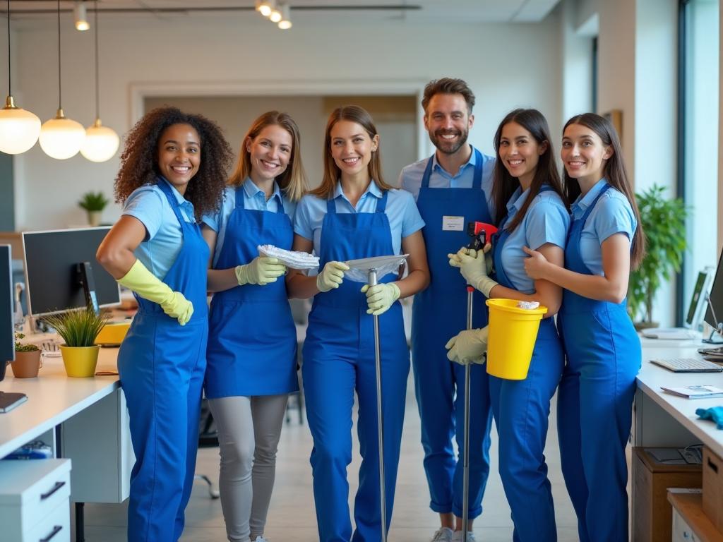 JP Home Cleaning professional team